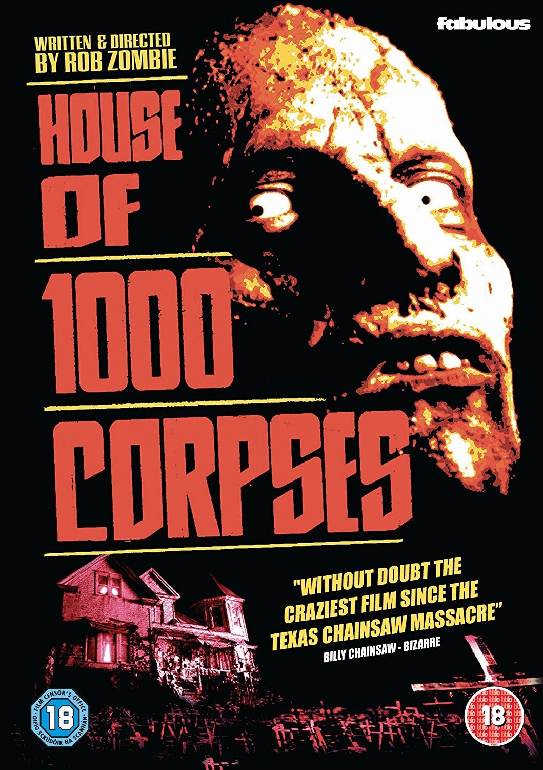 House of 1,000 Corpses (DVD) Sid Haig Billy Moseley Sheri Moon