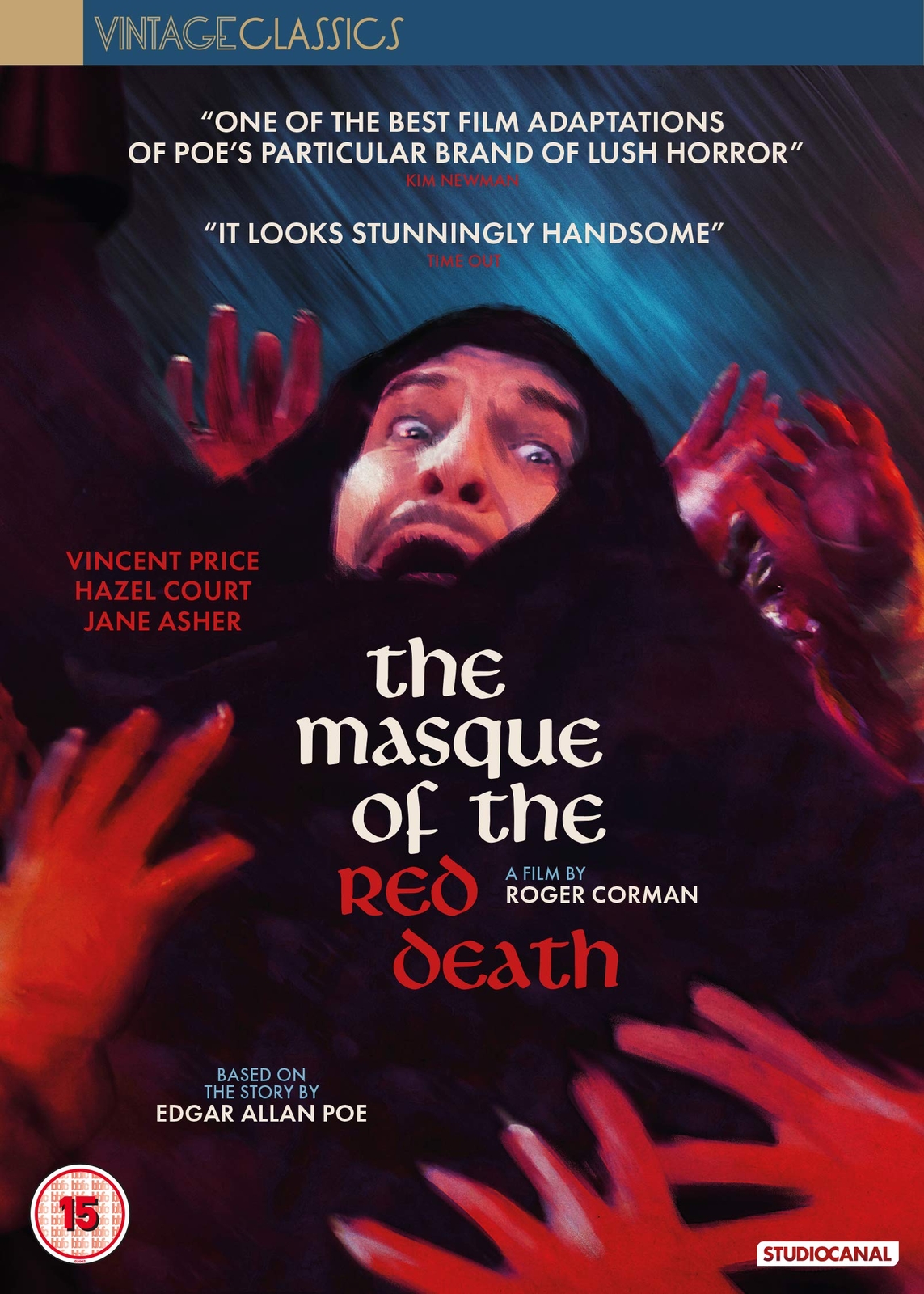 The Masque of The Red Death (DVD) Vincent Price Hazel Court Jane Asher