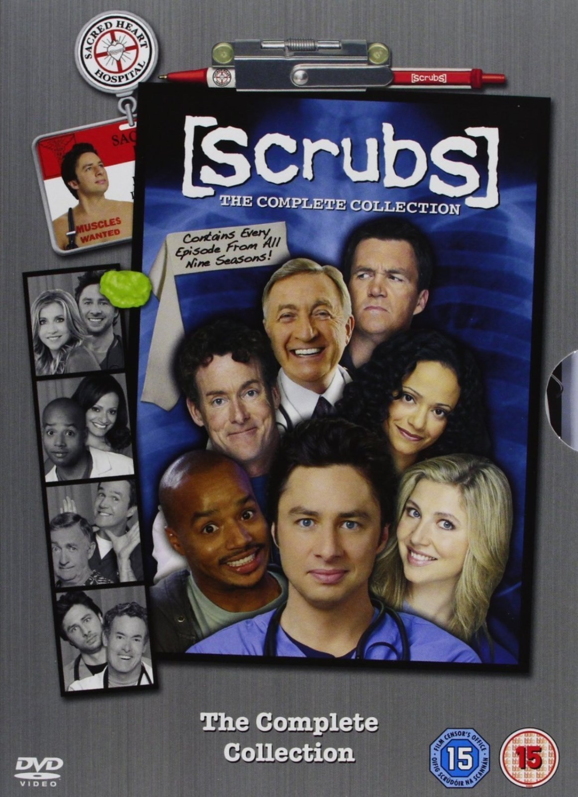 COFANETTO DVD - SCRUBS STAGIONE 1 2 3 4 5 6 7 8 9