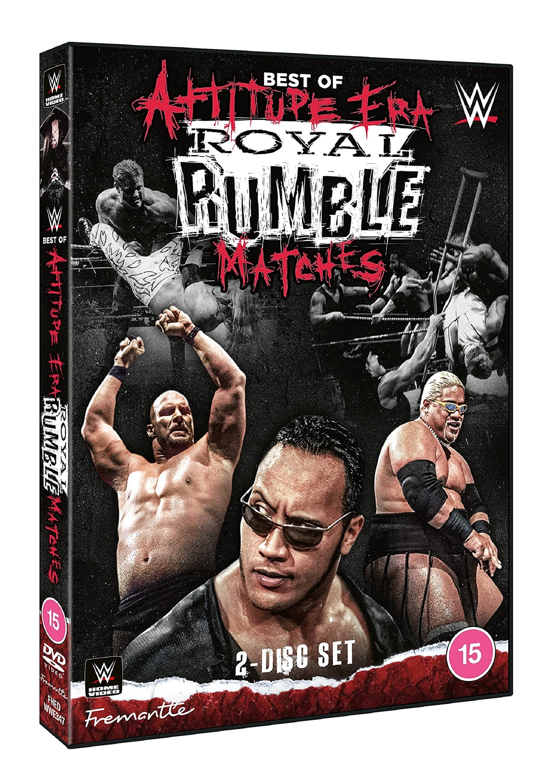 WWE Best of Attitude Era Royal Rumble Matches (DVD) The Rock Undertaker Kane