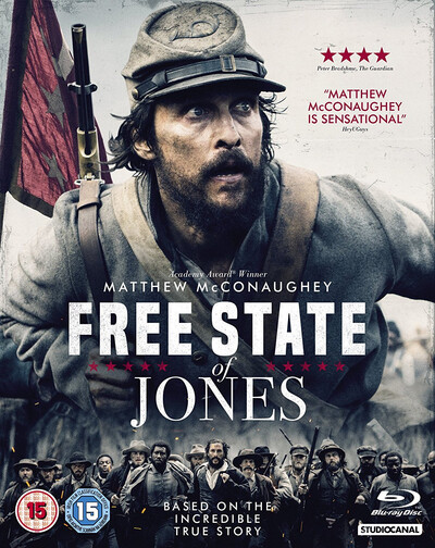 Free State of Jones (Blu-ray) Matthew Lintz Liza J.  Bennett Jessica Collins