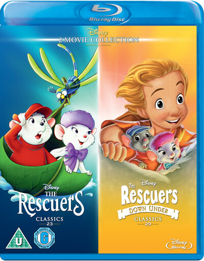 The Rescuers/The Rescuers Down Under (Blu-ray)