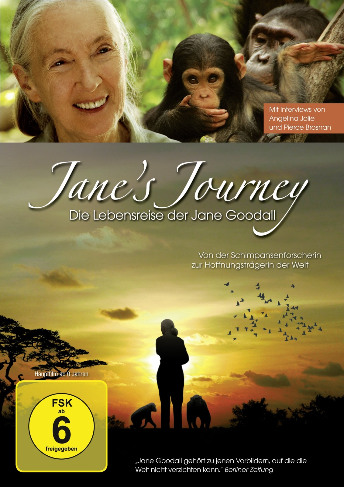 Jane's Journey - Die Lebensreise der Jane Goodall (DVD) Jane Goodall Hugo Lawick