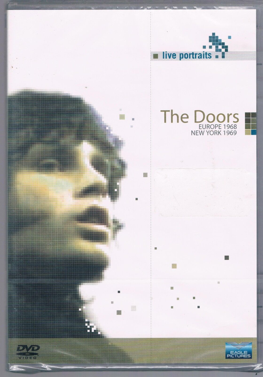 THE DOORS LIVE IN EUROPE 1968 / NEW YORK 1969 DVD F.C. SIGILLATO!!!
