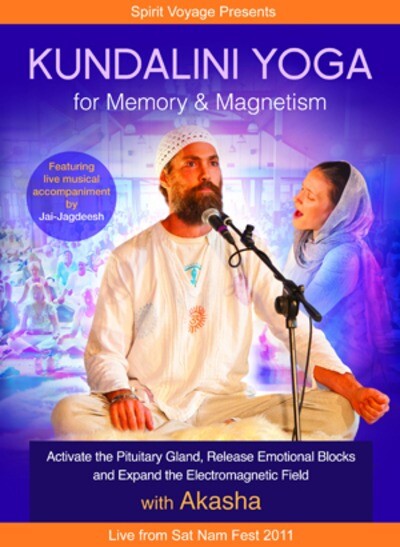 Kundalini Yoga: For Memory and Magnetism (DVD) Akasha