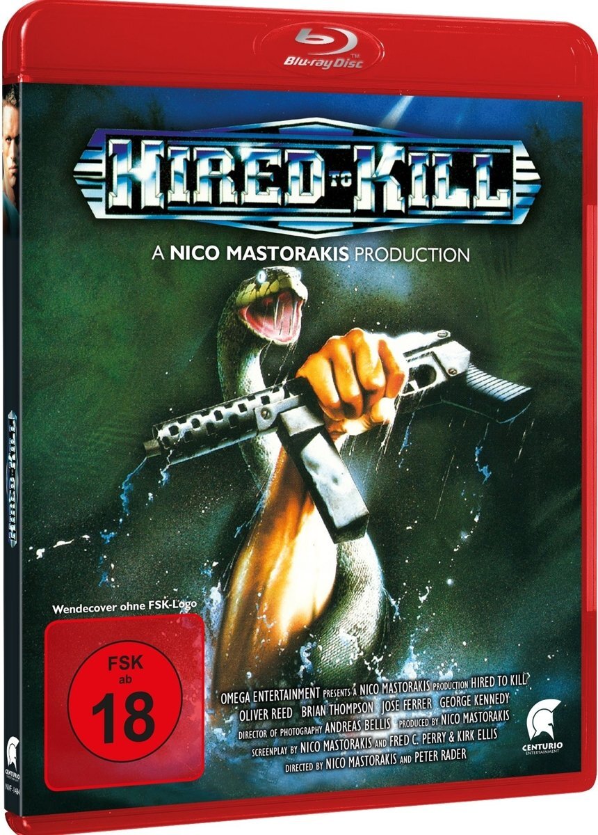 Hired to Kill (Blu-ray) Brian Thompson Oliver Reed George Kennedy Jose Ferrer