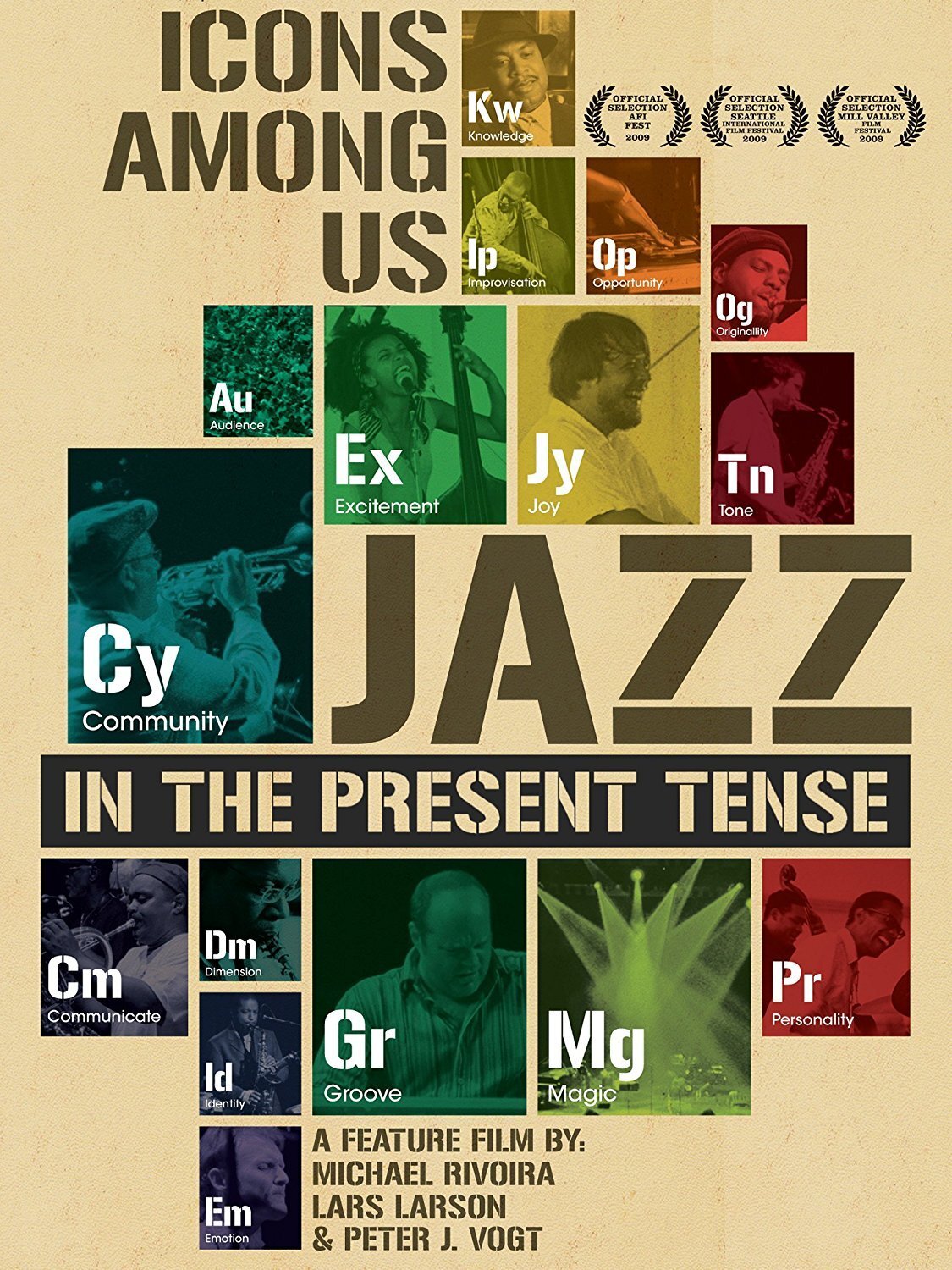 Icons Among Us - Jazz In The Present Tense (DVD)
