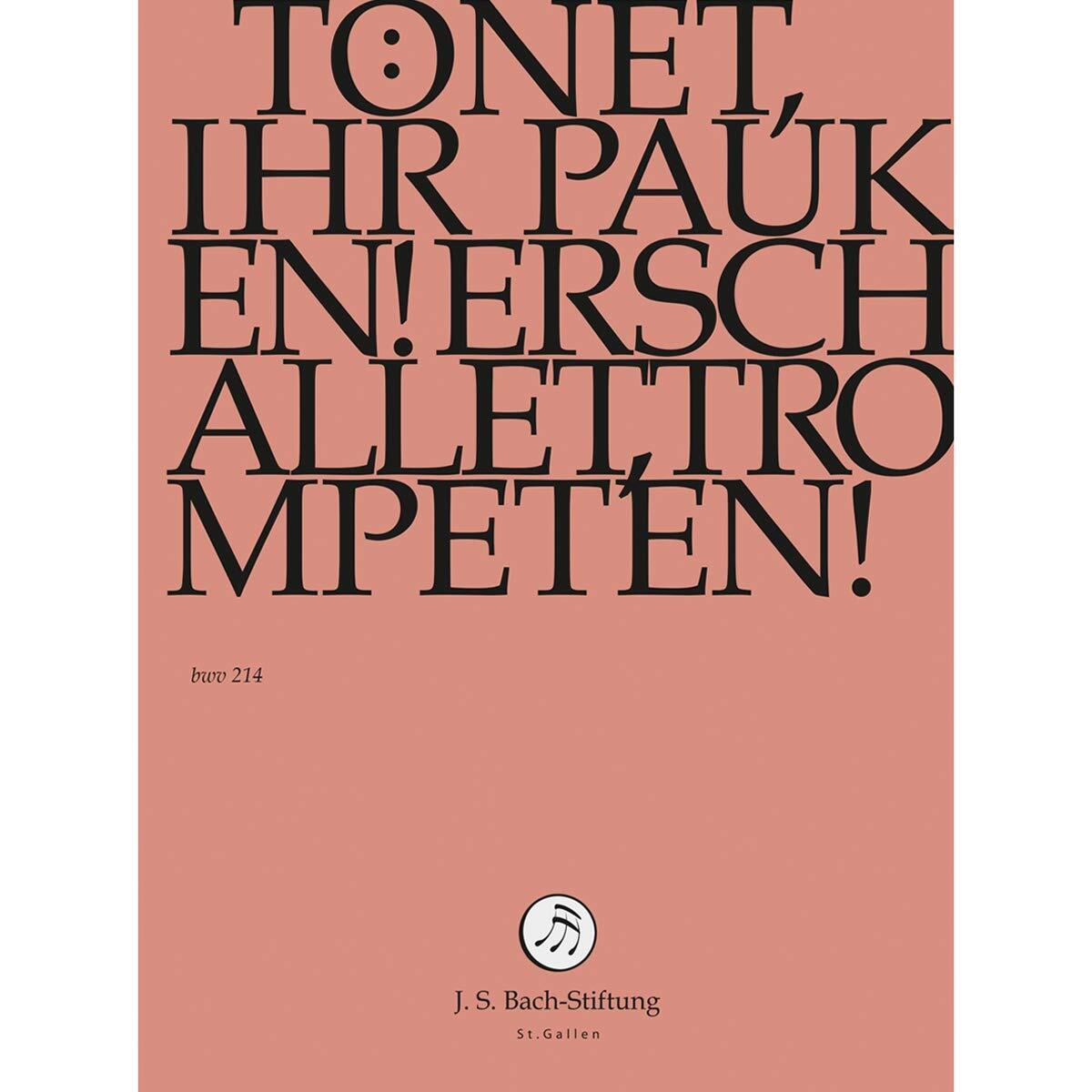Tönet,ihr Pauken! Erschallet,Trompeten! (DVD) J.S.Bach-Stiftung Lutz Rudolf