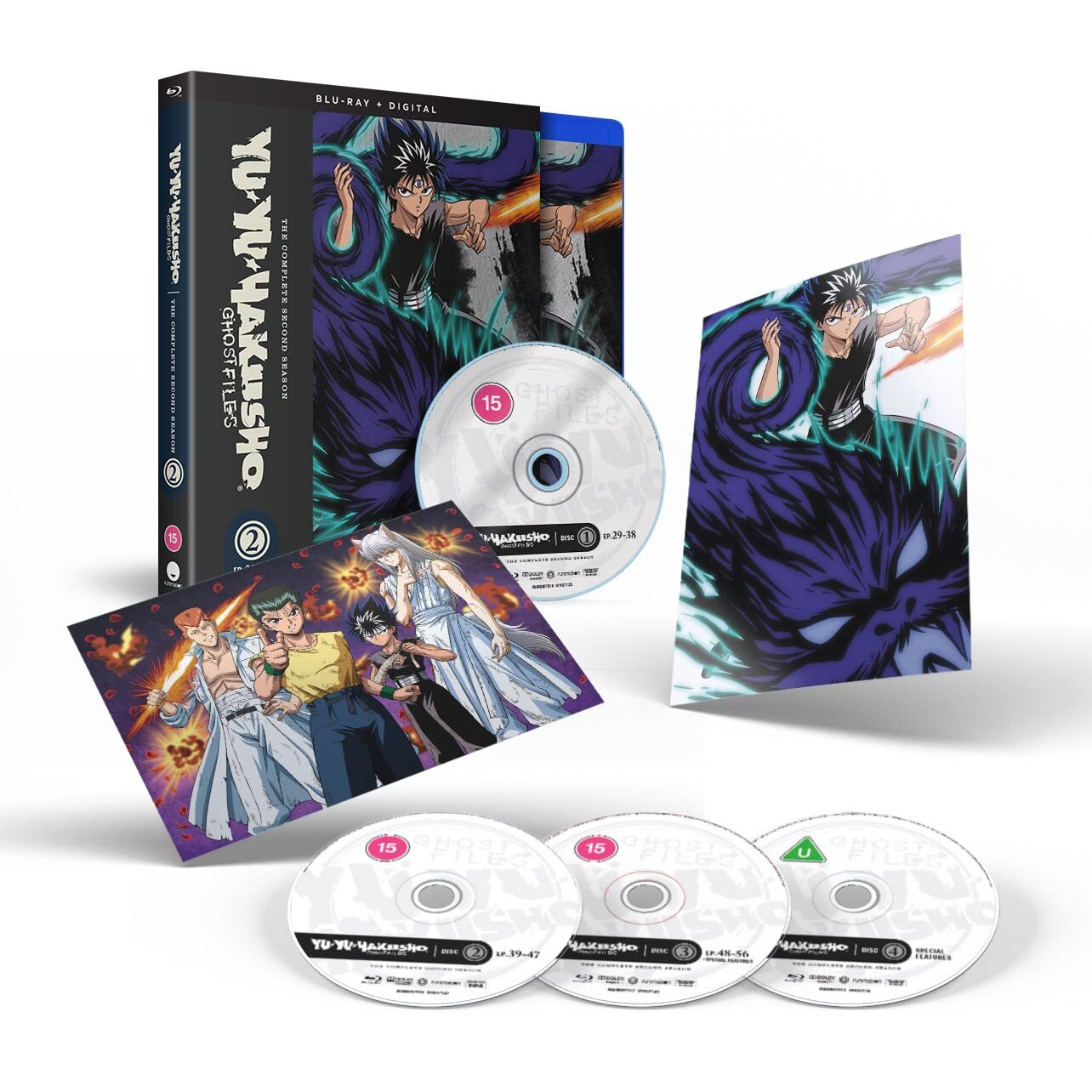 Yu Yu Hakusho Season 2 (Episodes 29-56) + Digital Copy (Blu-ray) Nozomu Sasaki