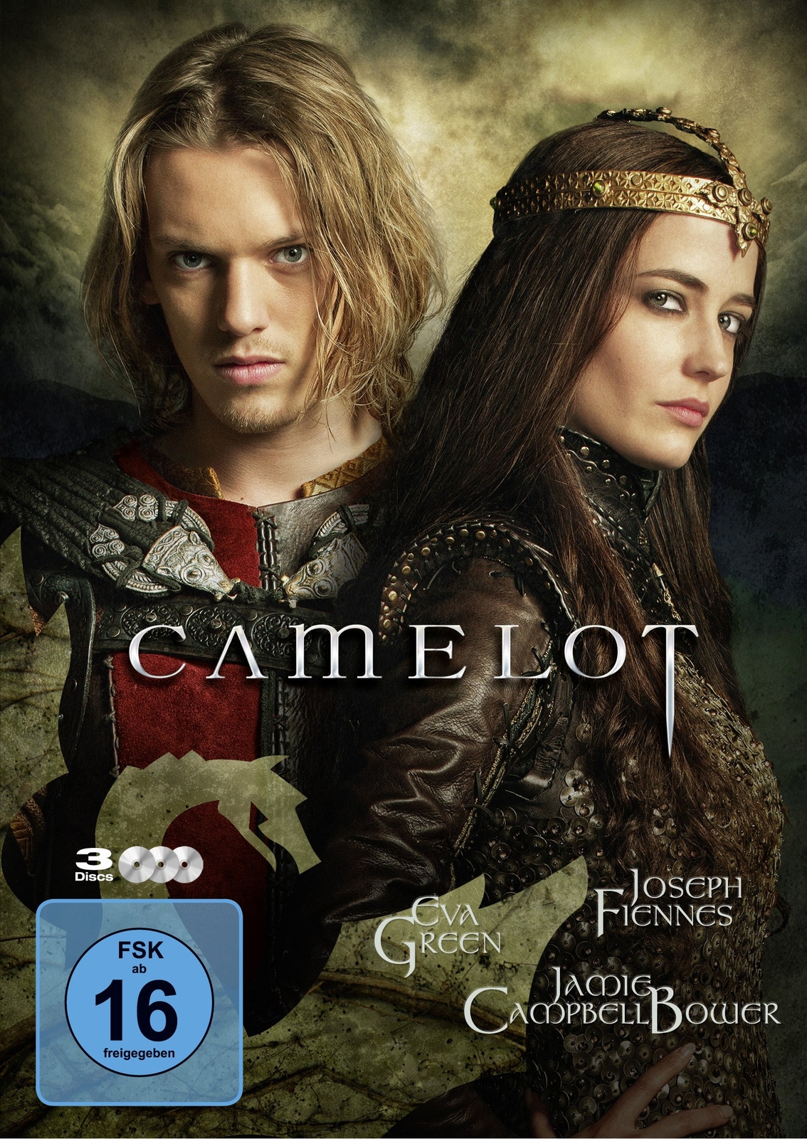 Camelot [3 DVDs] (DVD) Joseph Fiennes Jamie Campbell Bower Tamsin Egerton