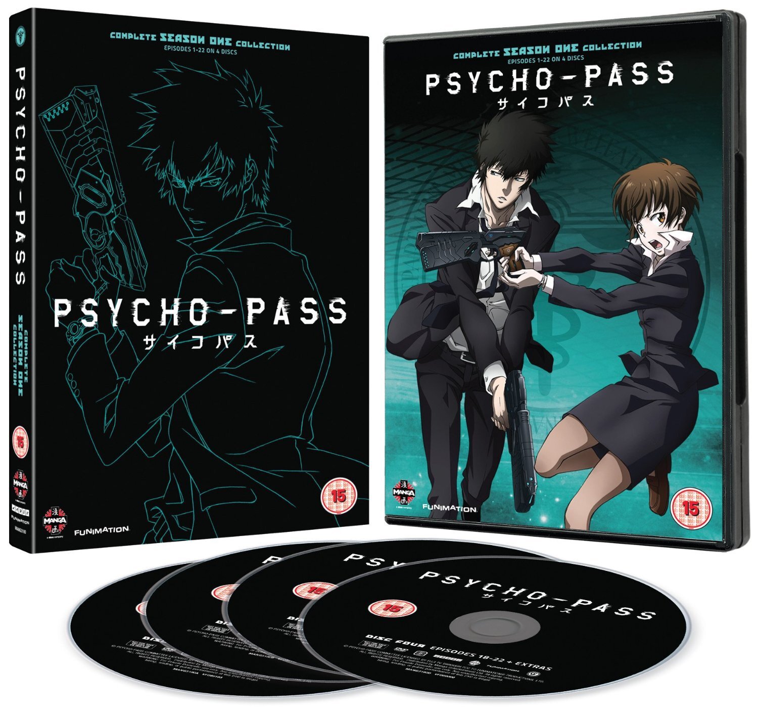 Psycho-Pass: Complete Season 1 (DVD) Kana Hanazawa Tomokazu Seki Akira Ishida
