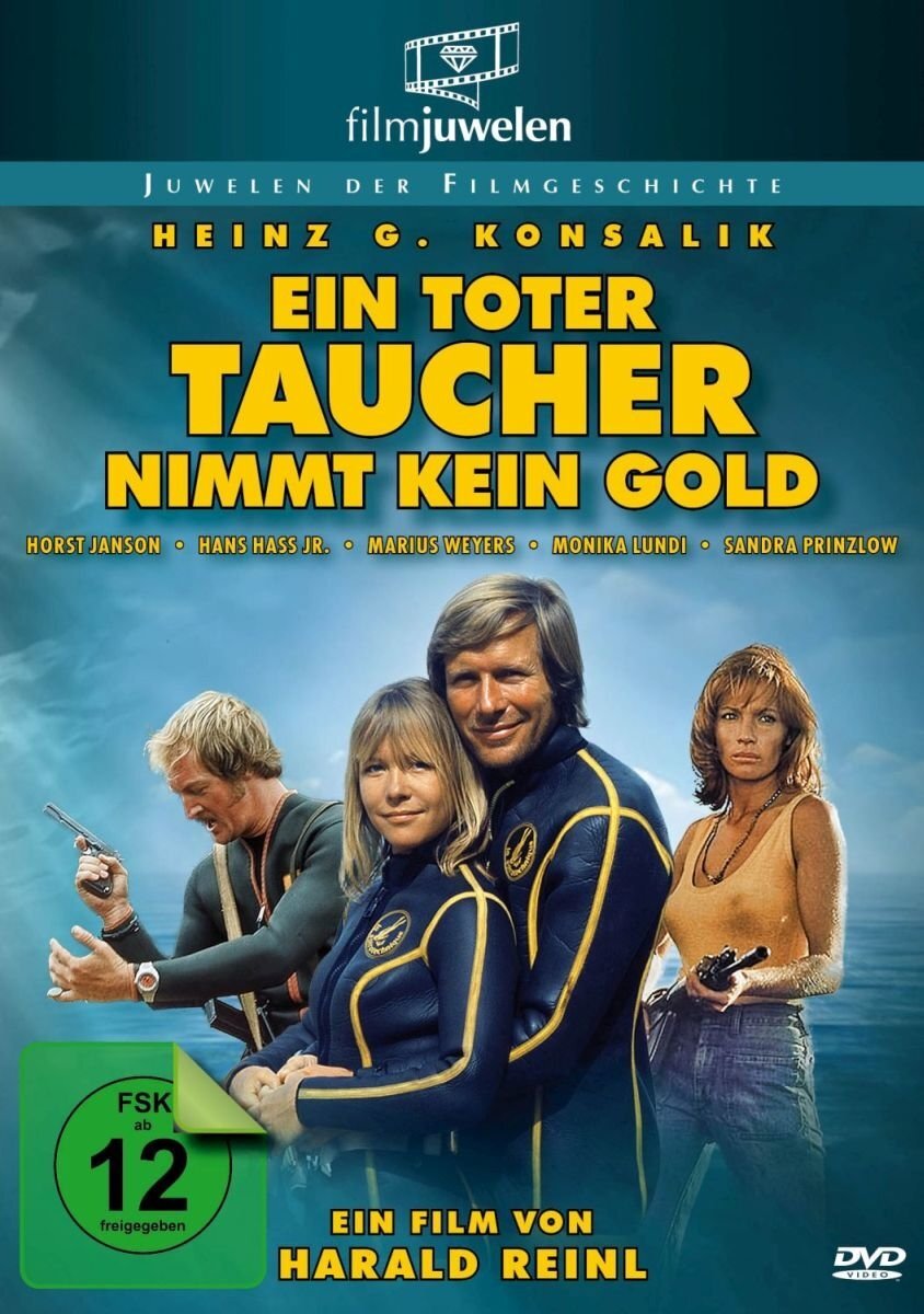 Ein toter Taucher nimmt kein Gold (Filmjuwelen) (DVD) Horst Janson Monika Lundi