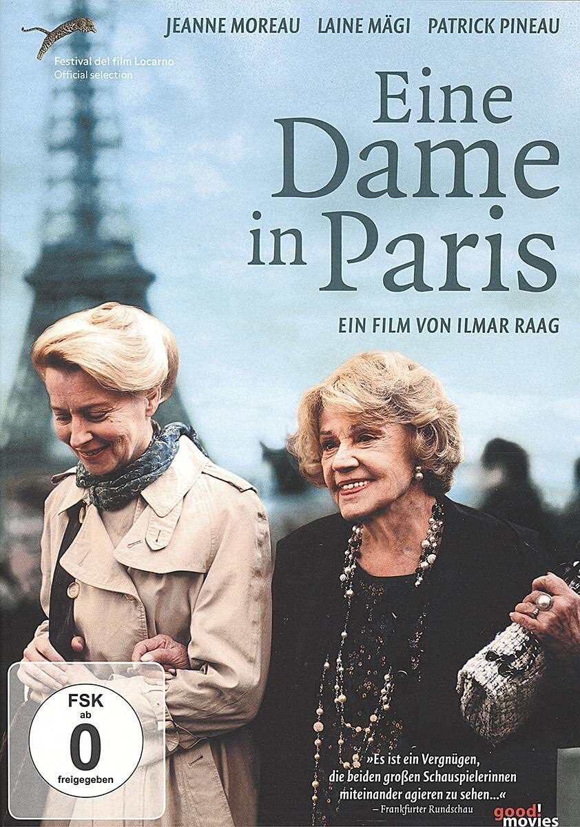 Eine Dame in Paris (DVD) Jeanne Moreau Laine Mägi Patrick Pineau Fred Epaud