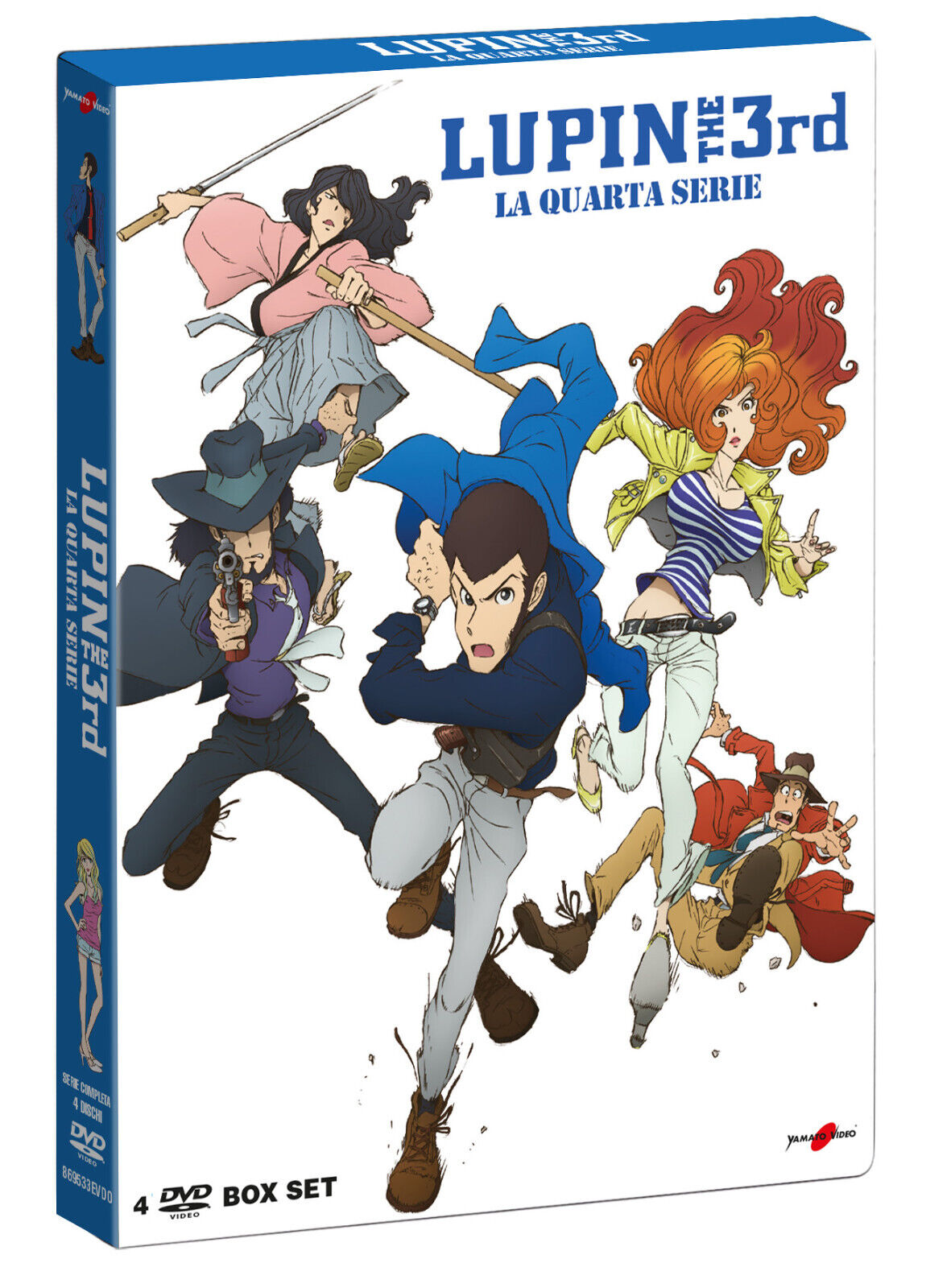 Lupin III - La quarta Serie (4 DVD)