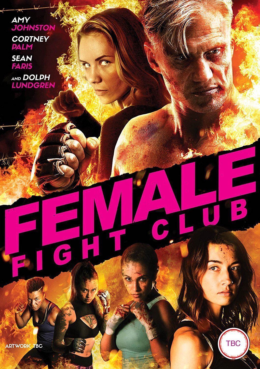 Female Fight Club (DVD) Dolph Lundgren Amy Johnston Cortney Palm