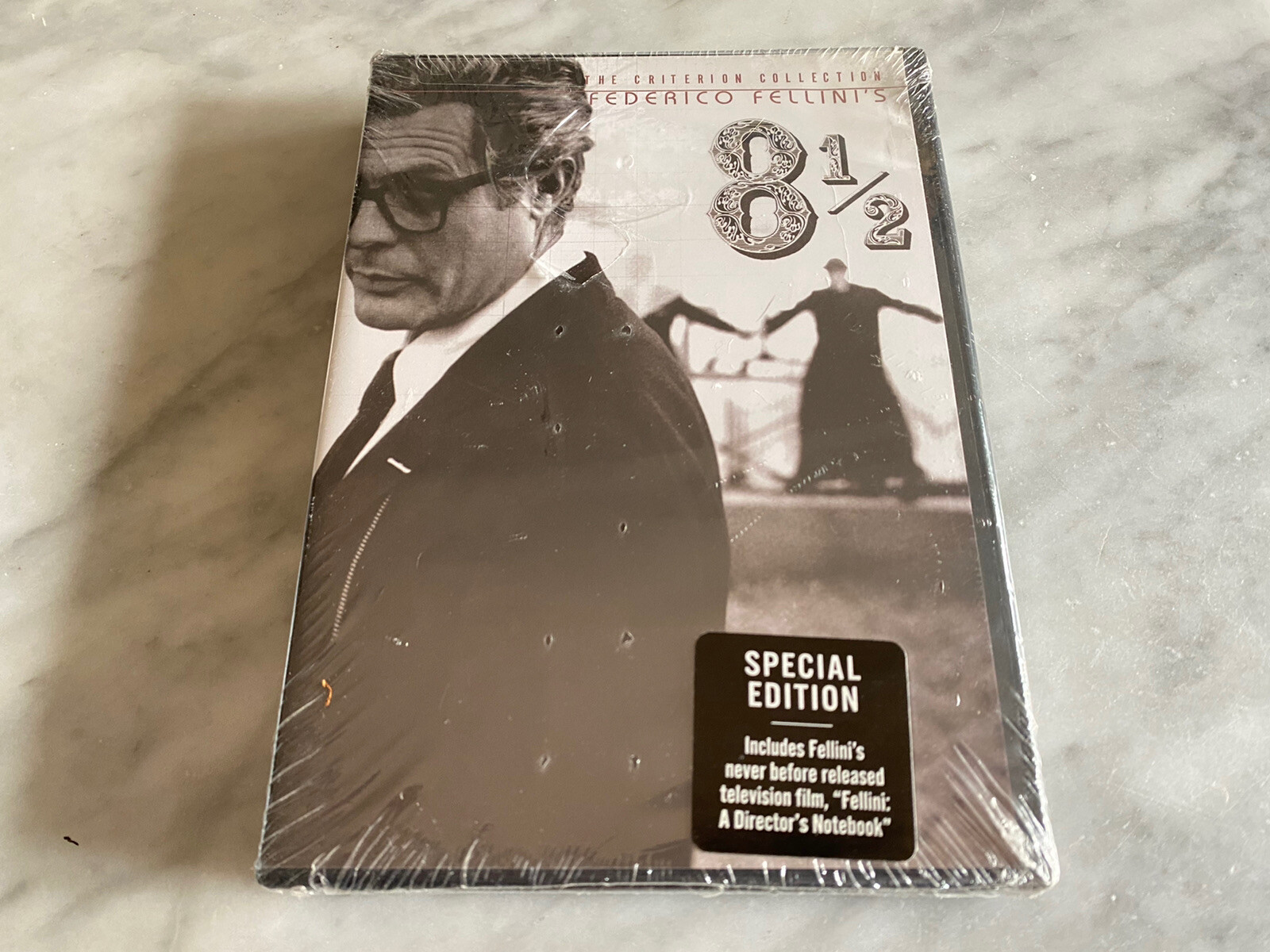 DVD FELLINI "8 1/2" SIGILLATO THE CRITERION COLLECTION BOX SET 2 DVD