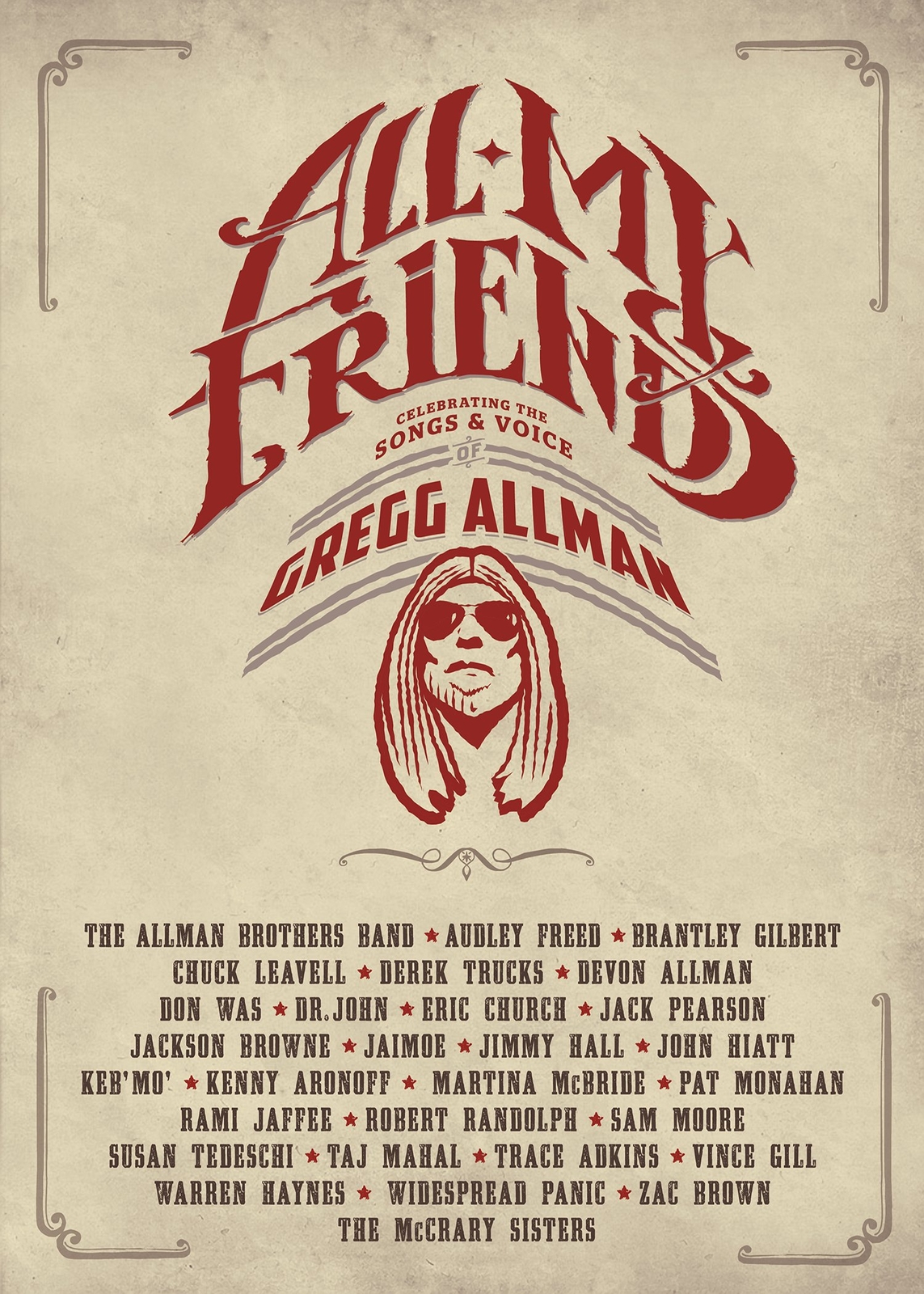 All My Friends: Celebrating the Songs & Voice of Gregg Allman [DVD] (DVD)