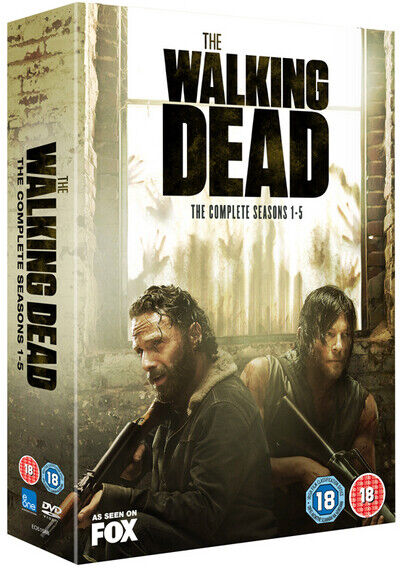 The Walking Dead: The Complete Seasons 1-5 (DVD) Steven Yeun Chandler Riggs