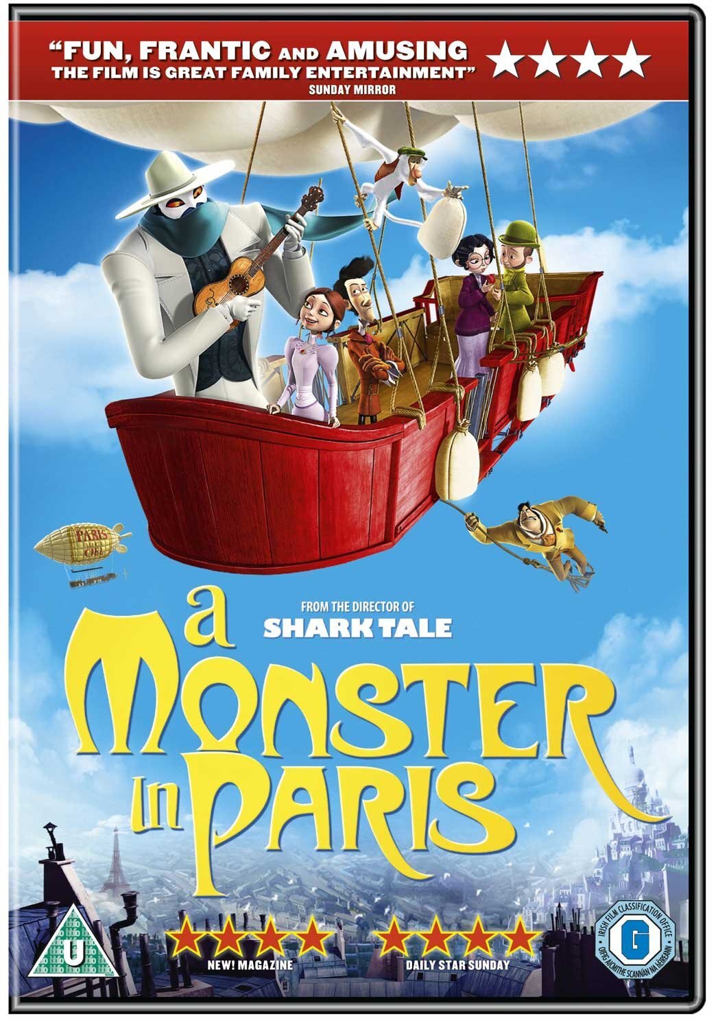 A Monster in Paris (DVD) Adam Goldberg Jay Harrington Bob Balaban Danny Huston