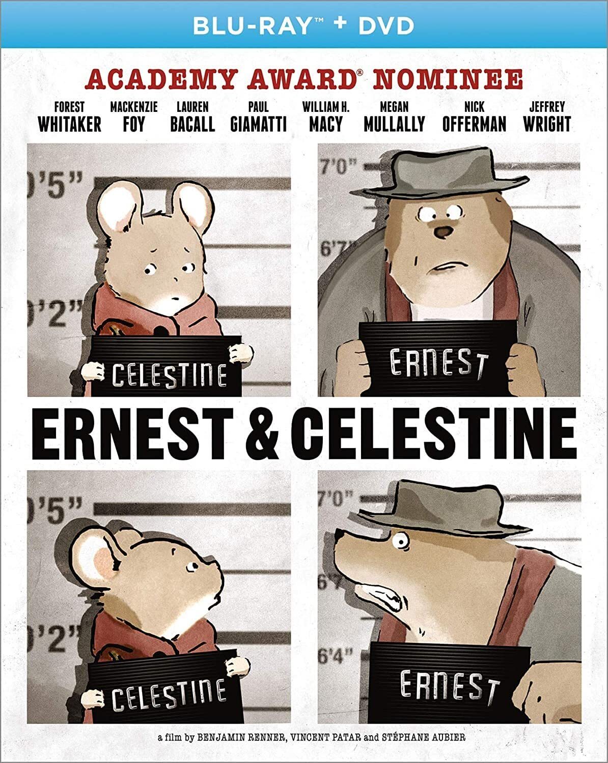 Ernest & Celestine - Blu-ray + DVD (Blu-ray) Forest Whitaker Mackenzie Foy