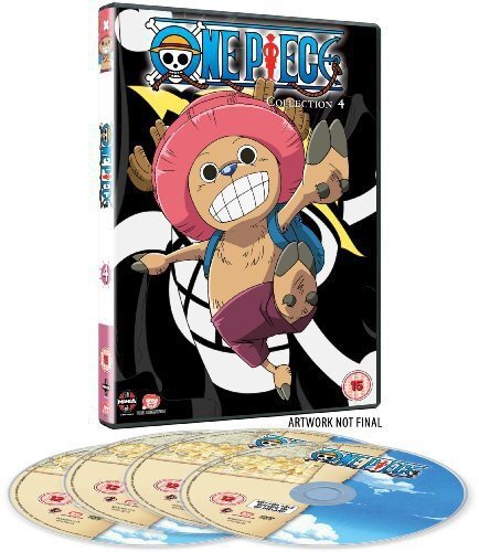 One Piece (Uncut) Collection 4 (Episodes 79-103)   [DVD (DVD) Akemi Okamura