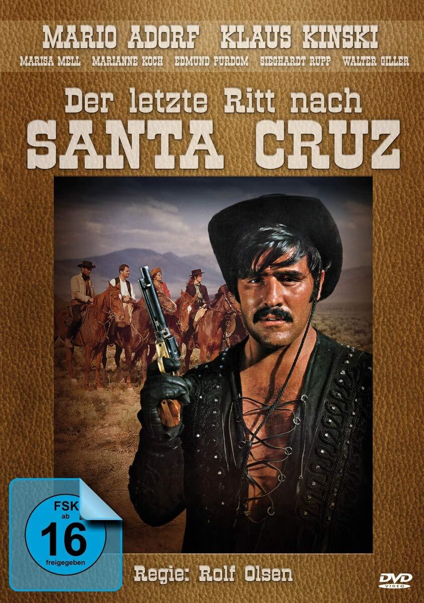 Der letzte Ritt nach Santa Cruz - mit Mario Adorf und Klaus Kinski - Weste (DVD)