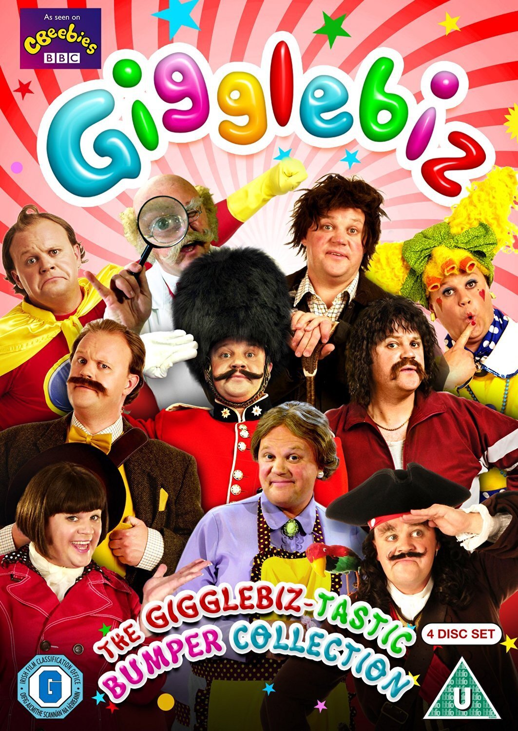 Gigglebiz: The Bumper Collection Vol2 (4 DVD Set) (DVD) Justin Fletcher