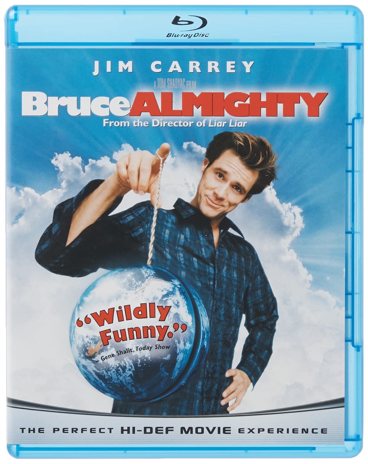 Bruce Almighty (Blu-ray) Jim Carrey Jennifer Aniston Morgan Freeman Tony Bennett