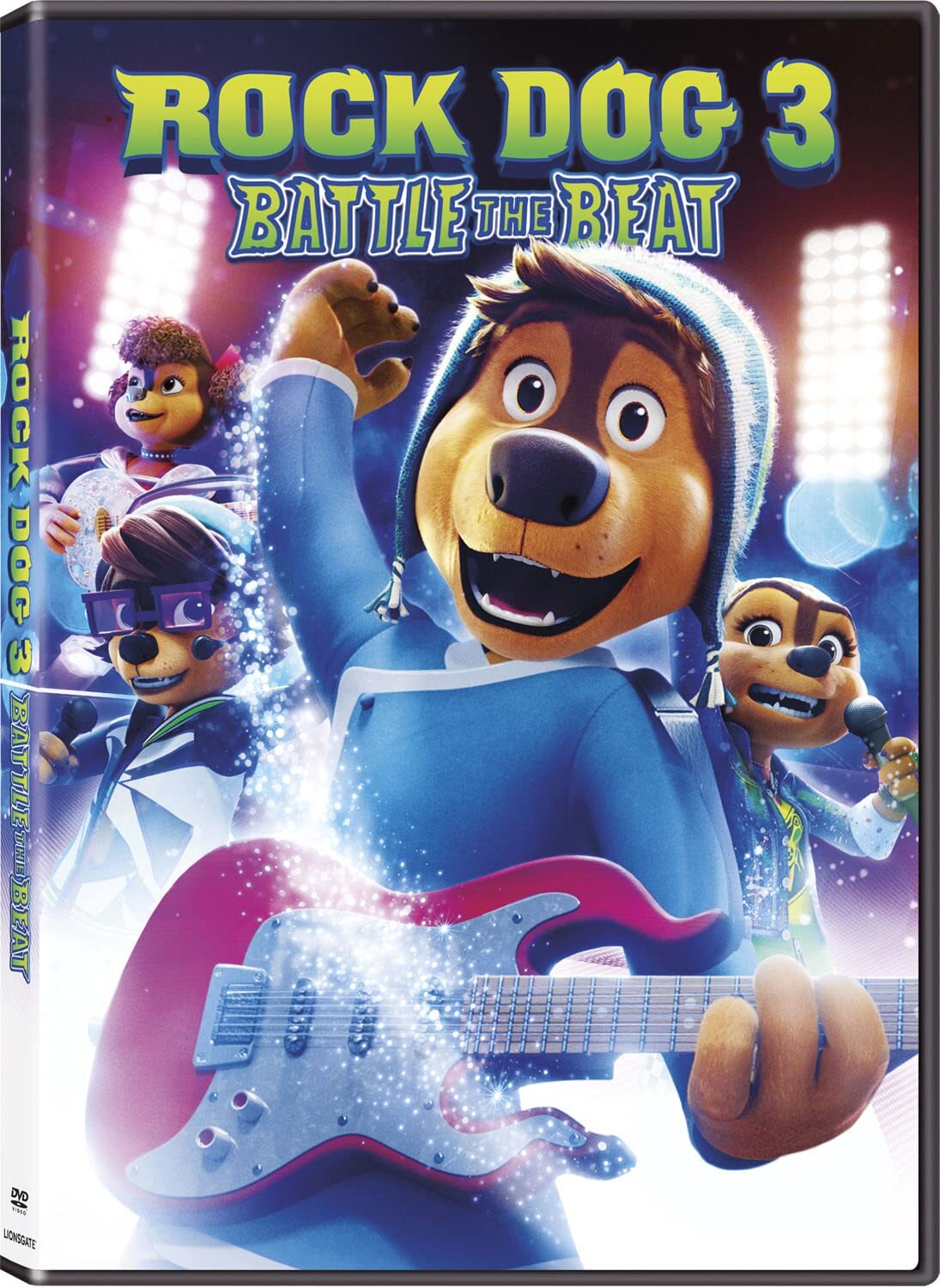 Rock Dog 3: Battle the Beat (DVD) Eddie Izzard Andrew Francis