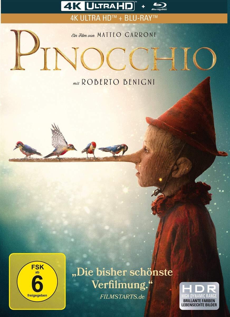 Pinocchio - 2-Disc Limited Mediabook (4K Ultra-HD/Ultra-HD) ( + (4K UHD Blu-ray)