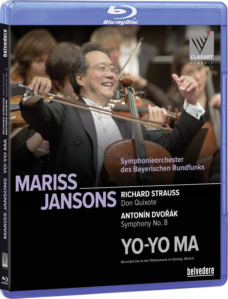 Strauss: Don Quixote; Dvorák: Symphony No.8 (Blu-ray) Mariss Jansons Yo-Yo Ma