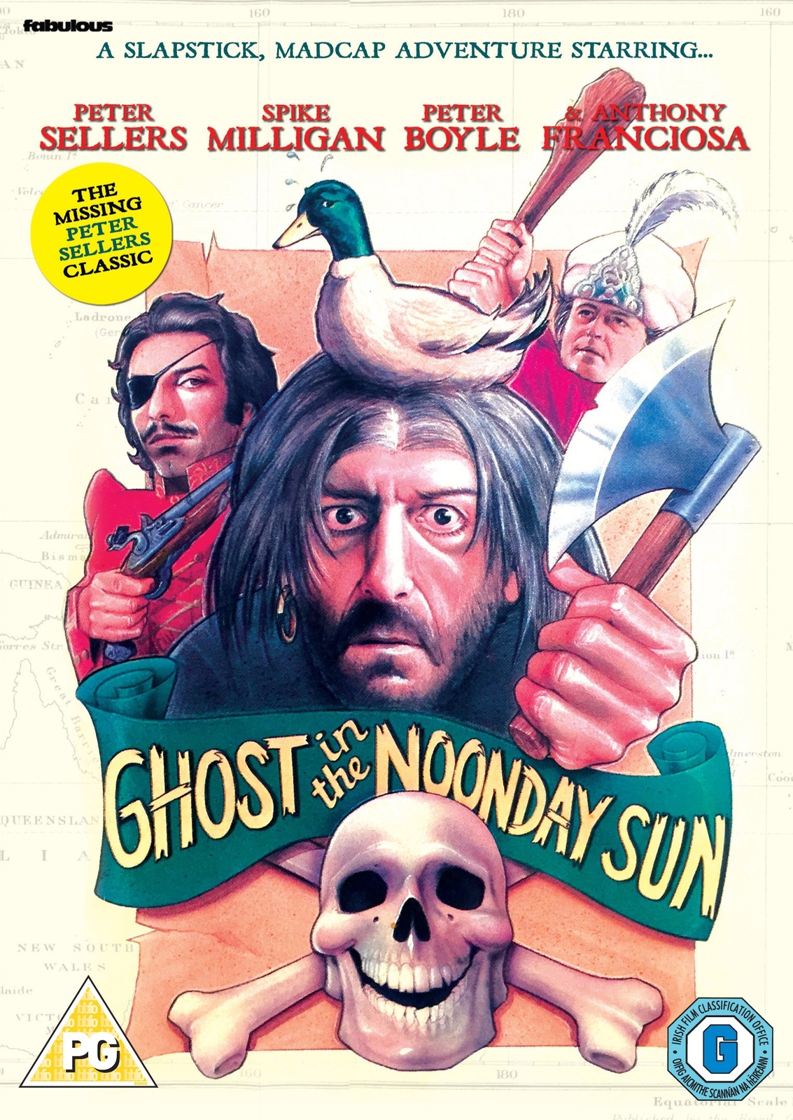 Ghost In The Noonday Sun (DVD) Peter Sellers Anthony Franciosa Spike Milligan