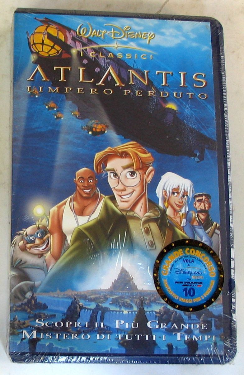 ATLANTIS L'IMPERO PERDUTO - VHS Sigillata WALT DISNEY