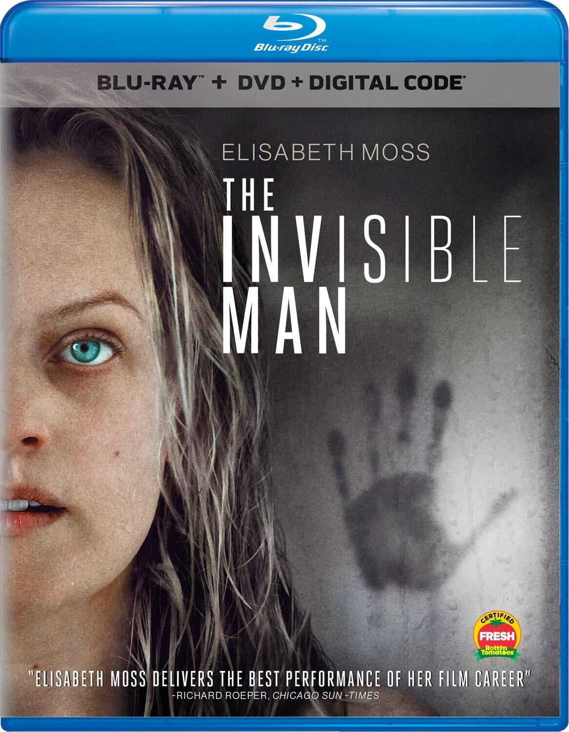 The Invisible Man (2020) (Blu-ray) Elisabeth Moss Aldis Hodge Storm Reid