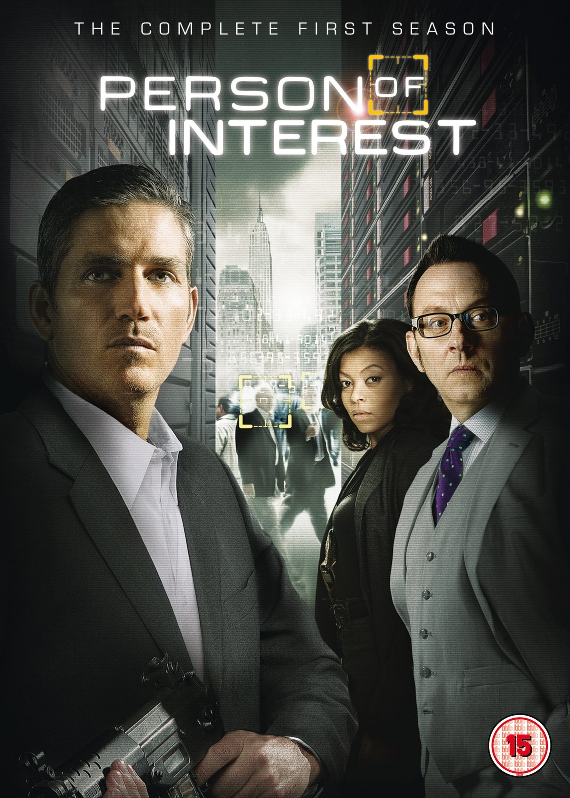 Person of Interest: Season 1 (DVD) Jim Caviezel Kevin Chapman Taraji P. Henson