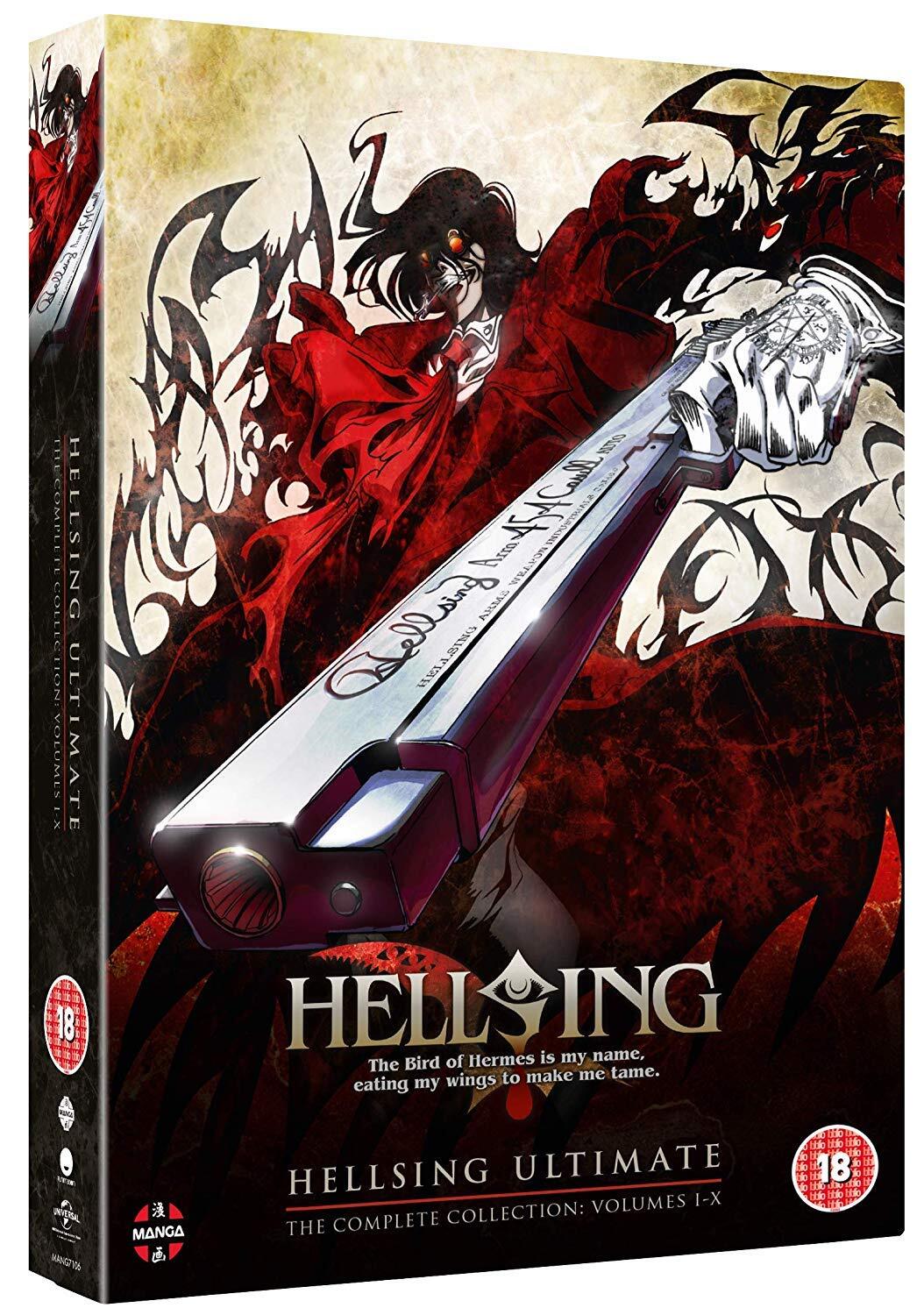 Hellsing Ultimate - Volume 1-10 Complete Collection (DVD)