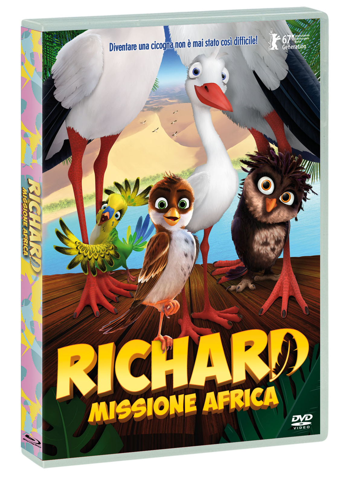 RICHARD - MISSIONE AFRICA  DVD ANIMAZIONE