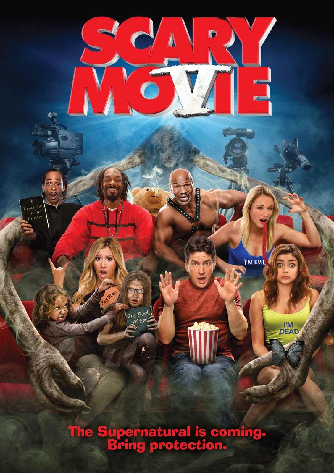 Scary Movie 5 (DVD) Simon Rex Ashley Tisdale Charlie Sheen Lindsay Lohan