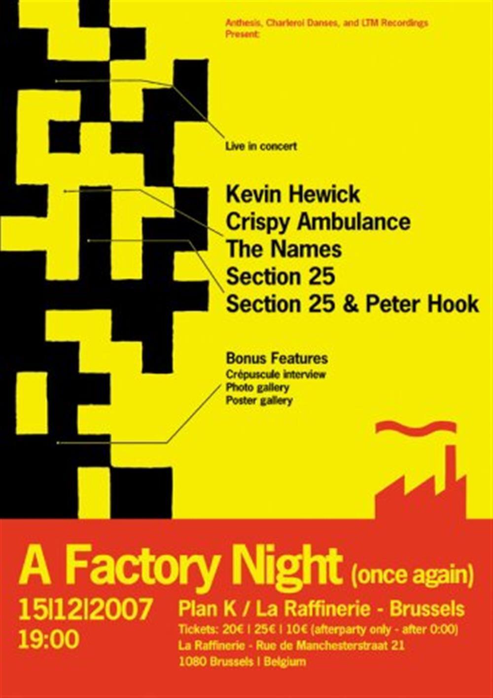 Factory Night (Once Again) 15.12.2 - Various Artists