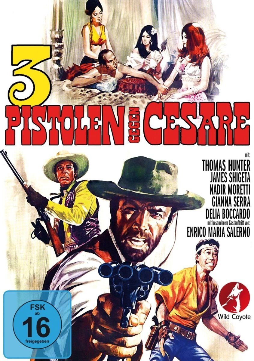 Drei Pistolen gegen Cesare (DVD) Thomas Hunter James Shigeta Nadir Moretti