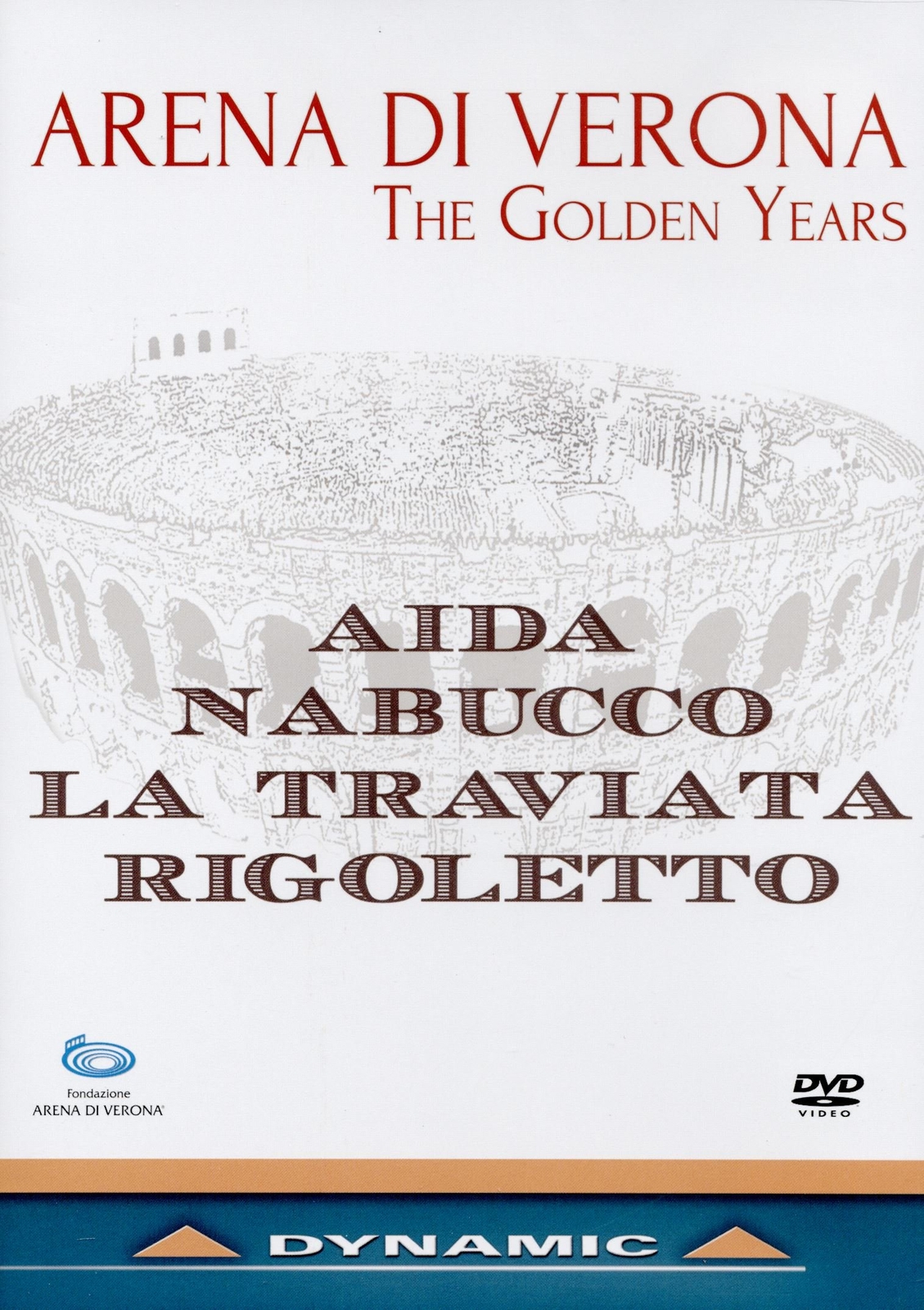 Arena di Verona: the Golden Years (DVD) Sherrill Milnes Rolando Panerai
