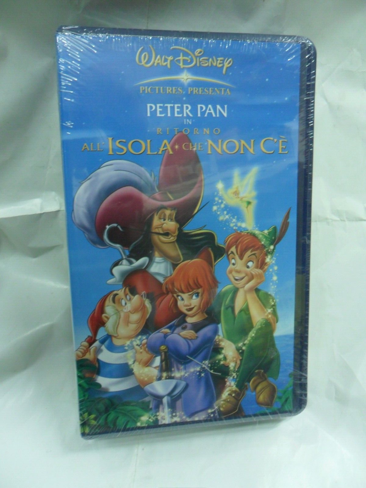 VHS PETER PAN in RITORNO ALL'ISOLA CHE NON C'È (2003) videocassetta WALT DISNEY