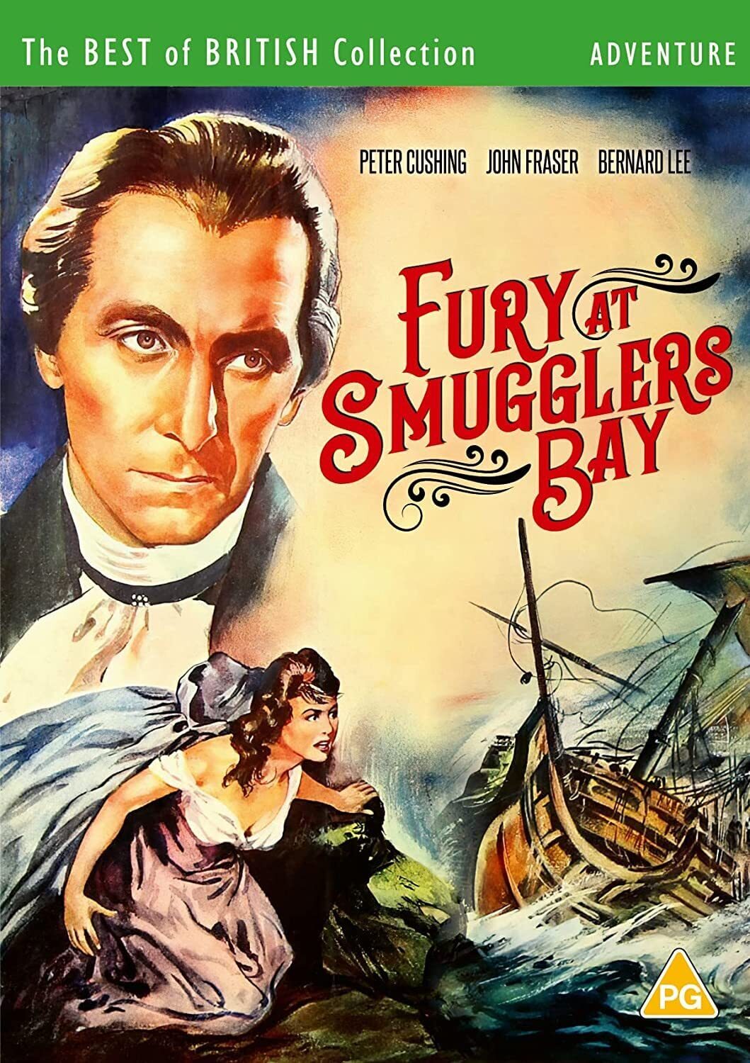 Fury at Smugglers Bay (DVD) Peter Cushing John Fraser Bernard Lee