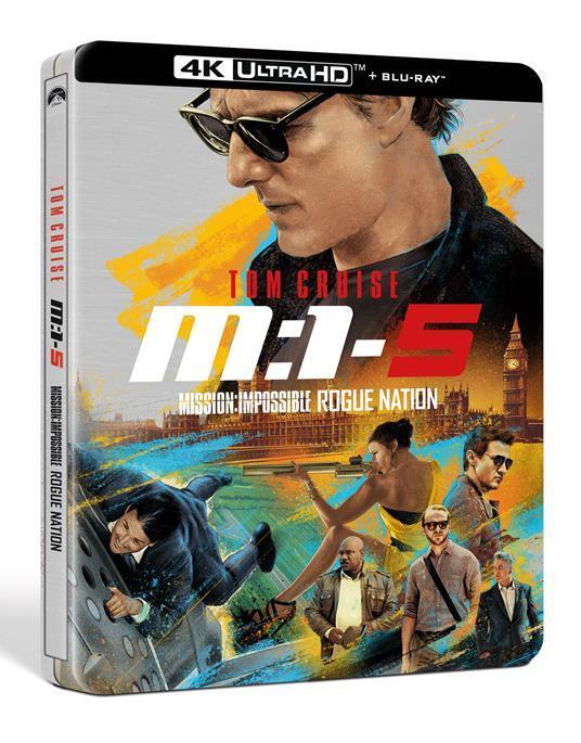 MISSION: IMPOSSIBLE - ROGUE NATION  STEELBOOK   4K ULTR