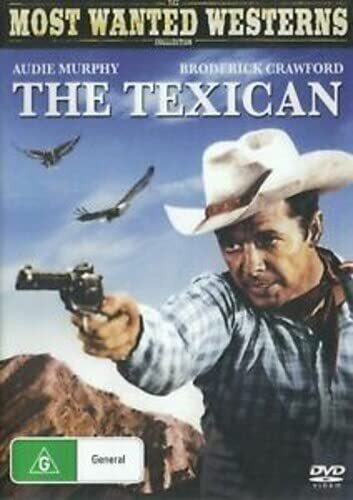 The Texican (DVD) Audie Murphy Broderick Crawford Diana Lorys Antonio Casas