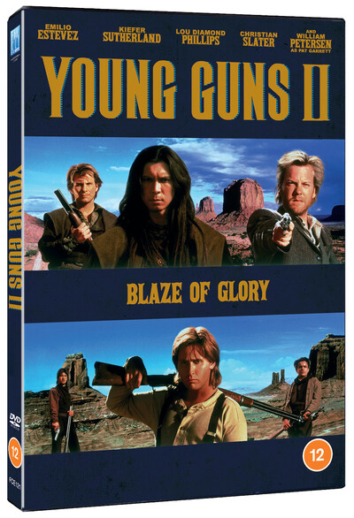 YOUNG GUNS II (DVD) Jack Kehoe Alan Ruck Balthazar Getty James Coburn R.D. Call