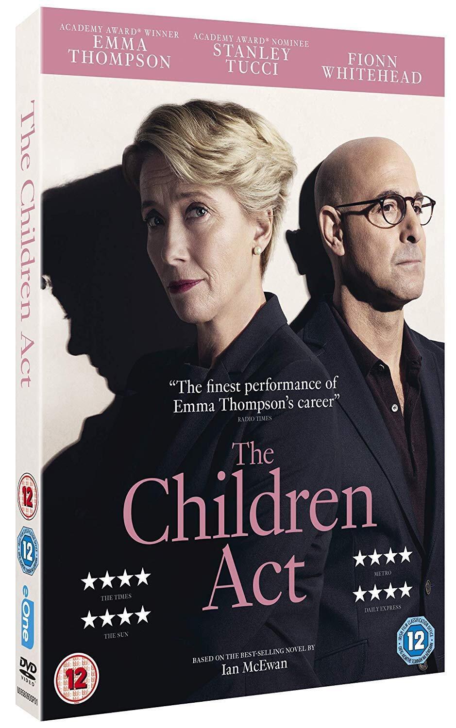 The Children Act (DVD) Fionn Whitehead Emma Thompson Stanley Tucci Ben Chaplin