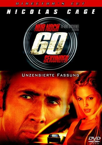 Nur noch 60 Sekunden (Director's Cut) (DVD) Cage Nicolas Jolie Angelina Ribisi