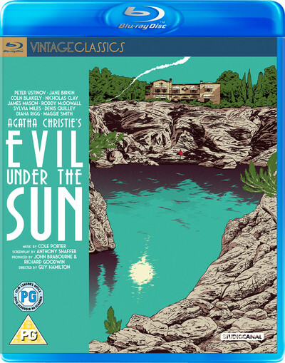 Evil Under The Sun [Blu-ray] (Blu-ray) Diana Rigg Emily Hone John Alderson