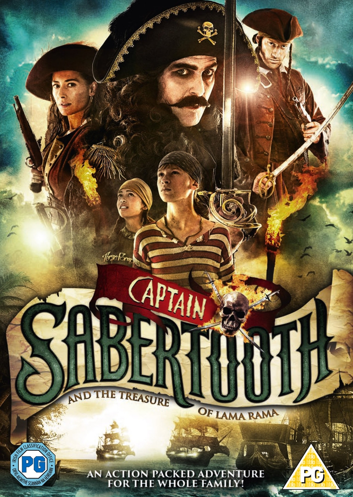 Captain Sabertooth and the Treasure of Lama Rama (DVD) Fridtjov Saheim